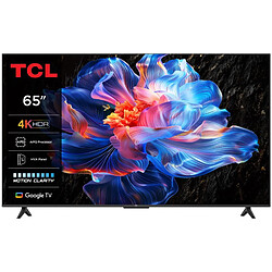 TV HDR Tcl 65P69K 165 cm 4K UHD 2025 Aluminium brossé