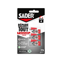 Sader colle cyanoacrylate - Gris