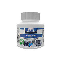 Geb colle PVC gel en pot - Blanc