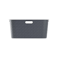 Curver panier à linge Softex - Gris foncé