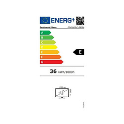 Acheter Continental edison CELED40SVFHD25B6 - Noir