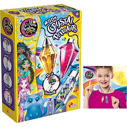 Lisciani Giochi Cristaux magiques - Kit Créatif - THE MOON ACADEMY - Paillettes, Pierres et Bases Incluses 