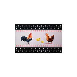 I.D. Mat  TAPIS CUISINE 50X80CM POULES IDMAT - DCUIS5080POULES