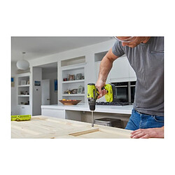 Acheter Perceuse-visseuse a percussion sans fil compacte - RYOBI - R18PD2-215G - 18V - Mandrin 10 mm - 2 batteries 1,5 Ah & chargeur 1,5