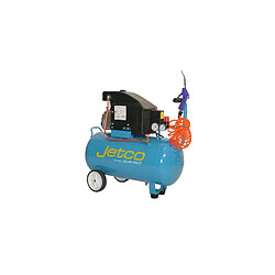Lacme JetCo 50-15 Compresseur 50 L monophasé 2 CV 8 bar avec tuyau et soufflette