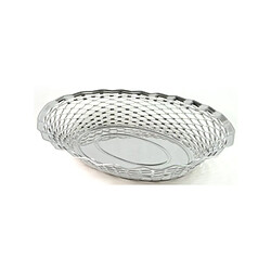 CORBEILLE PAIN OVALE 25X18 INOX ROGER ORFEVRE - 720133