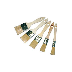Savy pinceaux plats peinture - lot de 5