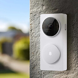 Acheter Aqara Sonnette Camera Video 2K avec Hub Connecté G410 pour Porte d'Entrée Blanc
