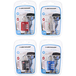 Edco Cadenas TSA combinaison 3 chiffres 33 x 65 x 13 mm