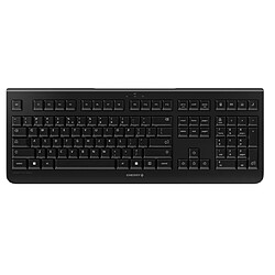 CHERRY KW 3000 - Clavier - sans fil - 2.4 GHz - QWERTY - US avec le symbole de l'euro - noir