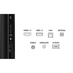 Acheter Tcl 65P79K - Noir