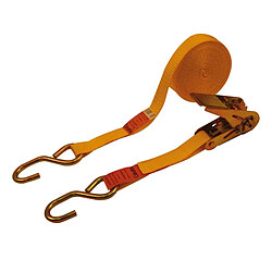 Cobaltix Sangle d'arrimage à boucle - Jaune