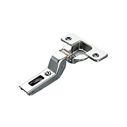 Charnière LOGICA série 200 montage rapide entraxe 45mm coudure 17mm finition argentée SALICE C2J6P99