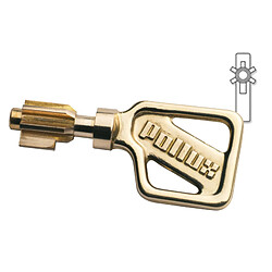 Pollux jeu de cylindres double pompe - Laiton poli