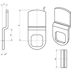 Came modèle 1729 43 RONIS 66827