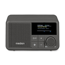 Mini Radio - MEDION - DAB/FM - Mono 2W RMS - Gris