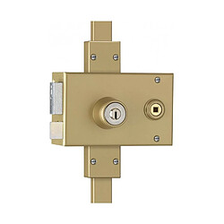 Serrure 3 points A2P** KESO 8000 horizontale fouillot cylindre 45 mm gauche JPM 5048K0 85 2AFB