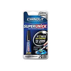 Cyanolit Colle cyanoacrylate gel - Blanc