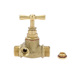 Robinet d arrêt à potence avec purge MM 3 4 GARIS R4323