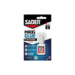 Sader Colle cyanoacrylate pinceau - Transparent