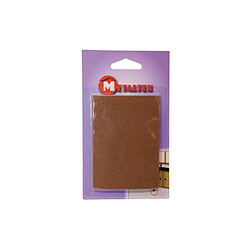Metaltex Plaque feutre adhésive meuble - Marron