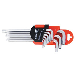 Hanger Jeu de clés Torx mâles - 9 pièces
