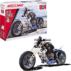 Meccano APM20103 Kit de construction Moto 5-en-1 174 pièces