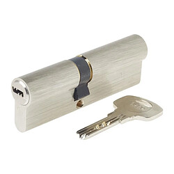 Yale Cylindre de serrure à bouton - Gris nickelé