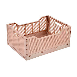 Homea Cagette pliable FOLDY - Taille L - Rose