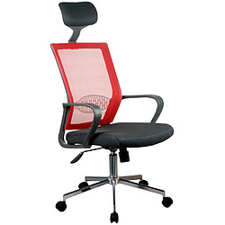 Akord Chaise De Bureau Rouge 49X50X120
