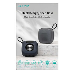 Acheter Devia Enceinte Bluetooth 5.3 Portable 10W Sound Lite 2 Son Puissant Ultra Compact Bleu
