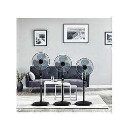 Ventilateur sur pied 40cm 60w noir - YY5394FH - ROWENTA