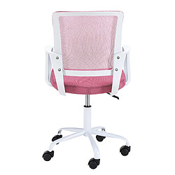 Avis Akord Fauteuil Pivotant Blanc/Rose 46X47X81