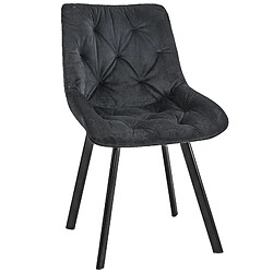 Akord Chaise Noir 50X43X49