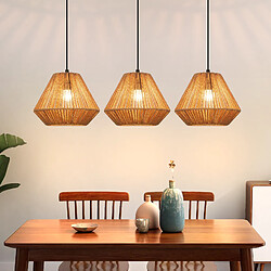 ZMH Suspension Vintage Noir Rétro Réglable 150cm E27 Ampoules Max. 25w (ampoule Non Incluse)
