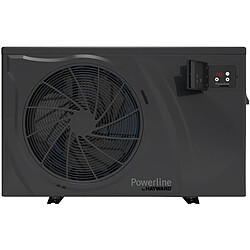 Pompe à chaleur pour piscine 6 kw/h inverter PowerLine by Hayward - Noir