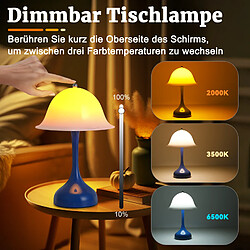 ZMH Lampe de chevet LED Sans Fil USB Rechargeable Pour Chambre