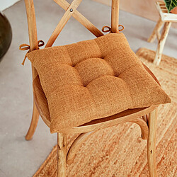 Atmosphera Galette de chaise CLEM - Orange