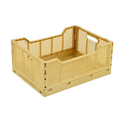 Homea Cagette pliable FOLDY - Taille L - Ocre