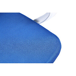 Akord Fauteuil pivotant bébé - blanc et bleu pas cher