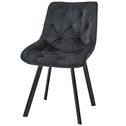 Akord Chaise Noir 50X43X49