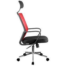 Akord Chaise De Bureau Rouge 49X50X120
