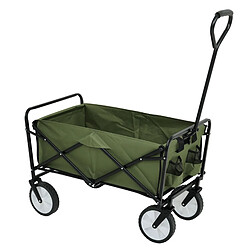 Akord Chariot De Transport Pliable Tyrs Vert 88X50X59