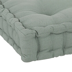 Atmosphera Coussin de sol en coton ANJALI - Céladon