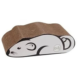 Toilinux Griffoir en forme de souris SPIROU - Blanc