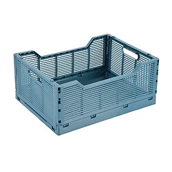 Homea Cagette pliable FOLDY - Taille L - Bleu