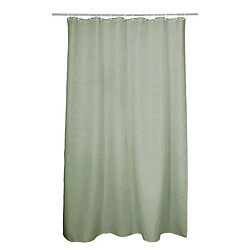 Douceur D'Interieur Rideau de douche BERKELEY - 180 X 200 cm - Vert