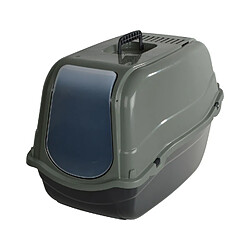 Toilinux Maison de toilette litière pour chat PAW - Kaki