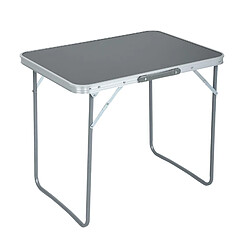 Akord Table De Camping Pliable Ares Gris 71X51X51