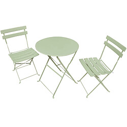 Akord Ensemble Mobilier De Balcon Orion Vert 42X35X42